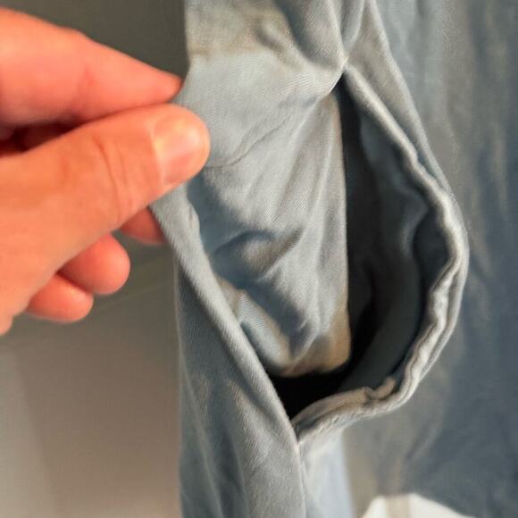 RVCA mini dress w Pockets, Blue, size XS; Blue; Quick Dry cover up - Picture 4 of 10